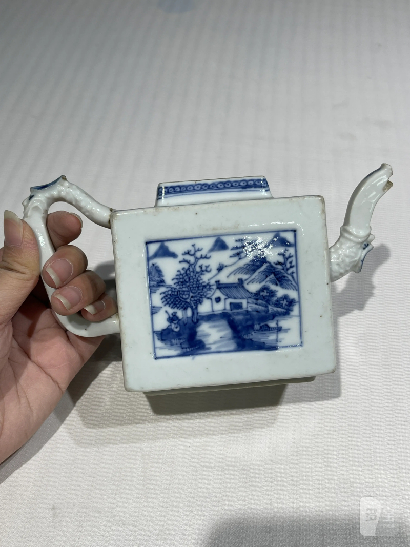 清代 青花瓷器一组七件 - 图14
